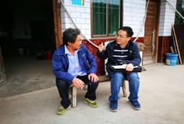 胡陵走访贫困户